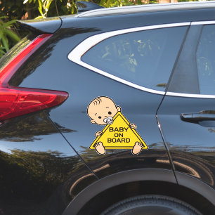Baby on Board Baby Safety Sign Car Window Bumper Sticker