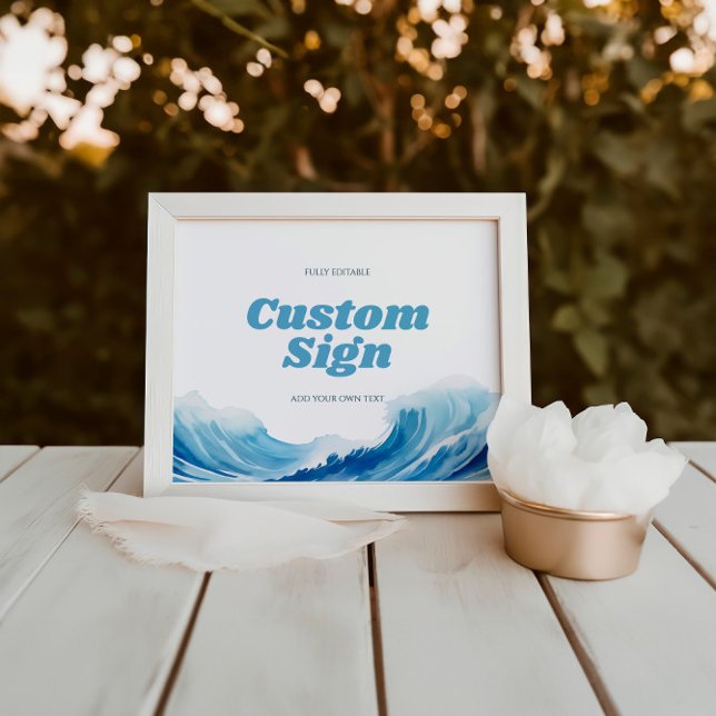 Baby on Board Baby Shower Custom Sign (Creator Uploaded)