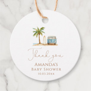 Baby On Board Baby Shower Favor Tags