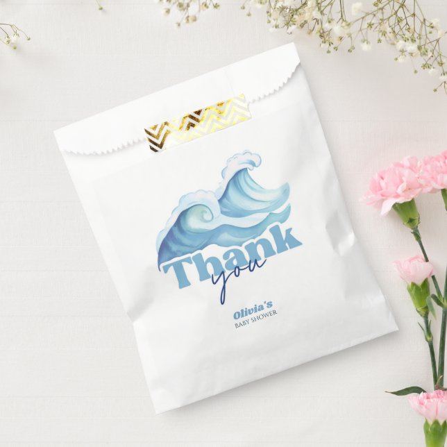 Baby on Board Baby Shower Thank You Favor Bag (Sealed)