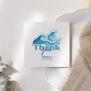 Baby on Board Baby Shower Thank You Favor Tags