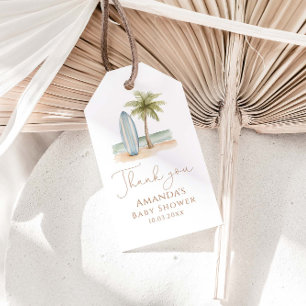 Baby On Board Baby Shower Thank You Gift Tags
