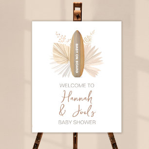 Baby on Board Baby Shower Welcome Sign