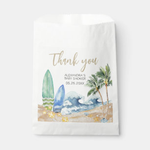 Baby on Board Beach Baby Shower Favor Bag