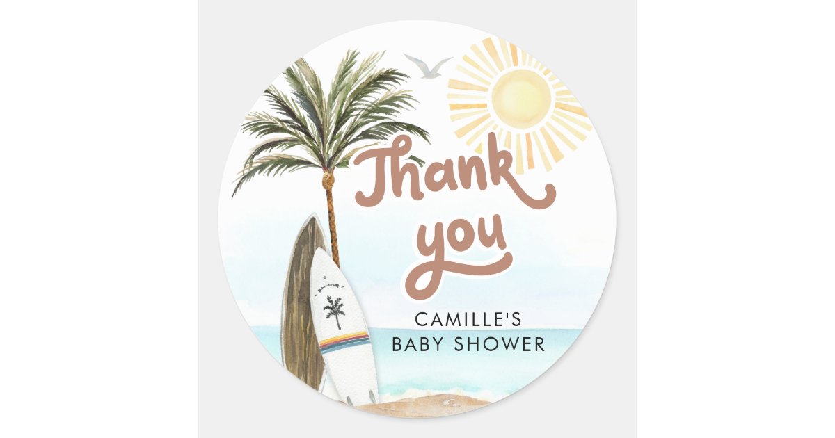 Baby On Board Circular Shaped Sticker