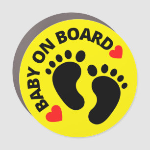 Baby on Board  Car Magnet