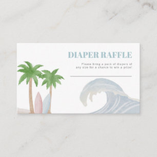 Baby on Board Diaper Raffle Card