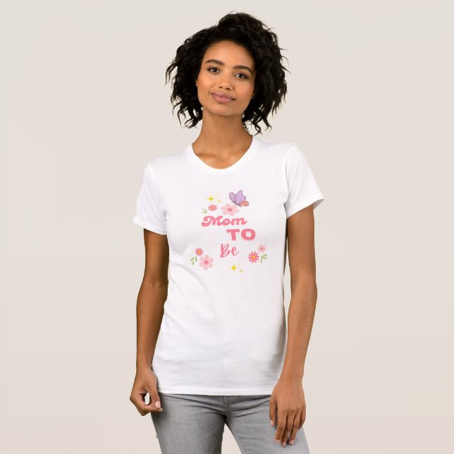 Baby on Board: Mom-to-Be Tee (Front Full)