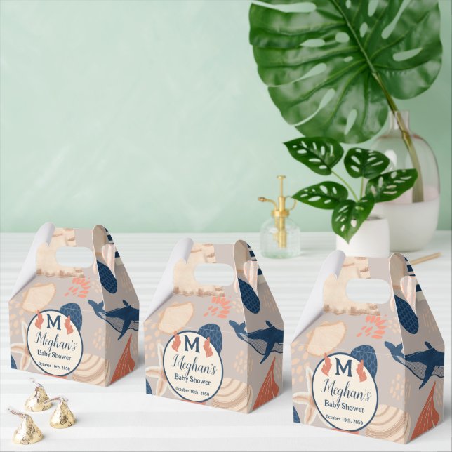 Baby on Board Nautical Baby Shower  Favor Boxes (Multiple)