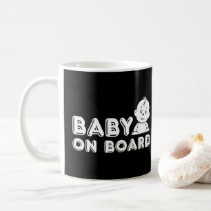 Baby on Board pregnancy announcement Coffee Mug