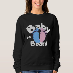 Baby On Board Saying Baby Belly Birth Pregnancy Sweatshirt