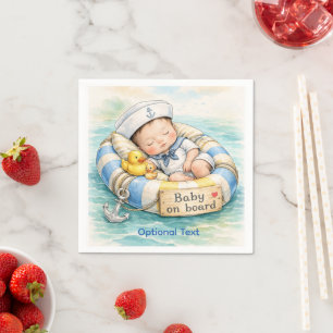 Baby on Board Shower  Napkins