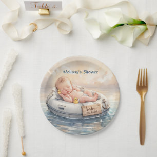 Baby on Board Shower  Paper Plates