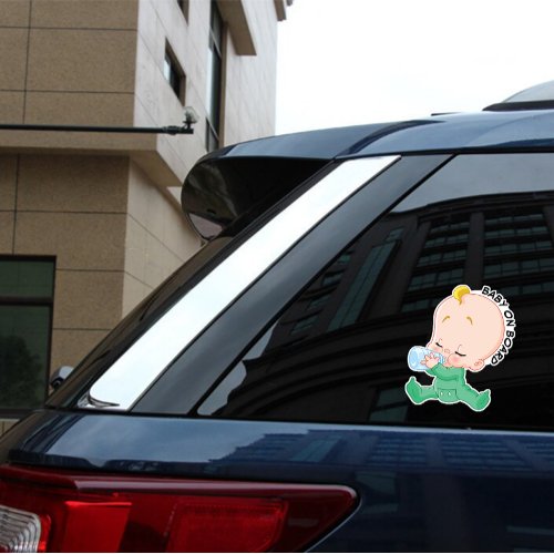 Baby On Board Sticker _ Green