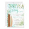 Baby on Board Surf Baby Shower Invitation