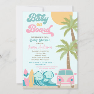 Surf's Up! Throw an Epic Baby-on-Board Surfing Theme Baby Shower – Baby  Blossom Company