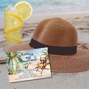 Baby On Board Surfboard Teddy Bear Books For Baby Enclosure Card