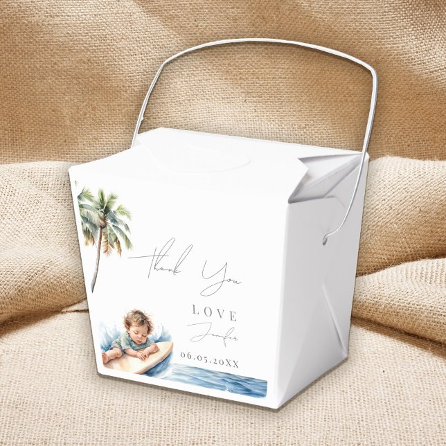 Baby on Board, surfing Baby Shower Favor Boxes (Creator Uploaded)