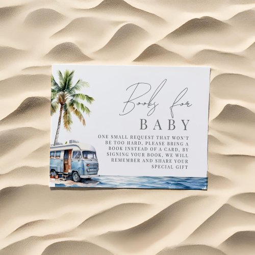 Baby on Board surfing Books for Baby Enclosure Card