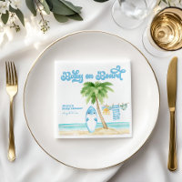 Baby on Board Surfing Boy Baby Shower