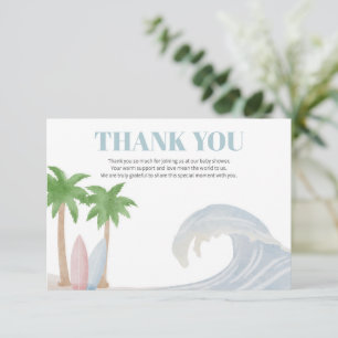 Baby on Board Thank You Card 