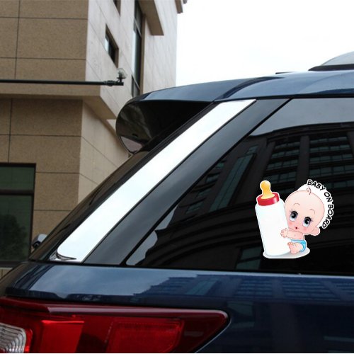 Baby On Board Vinyl Sticker