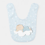 Baby On Cloud Baby Bib