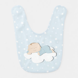 Baby On Cloud Baby Bib