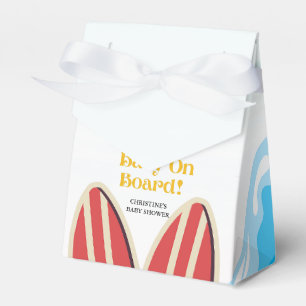 Baby on on board beach baby shower thank you favor boxes