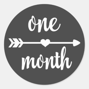 Month Baby Stickers 100 Satisfaction Guaranteed Zazzle