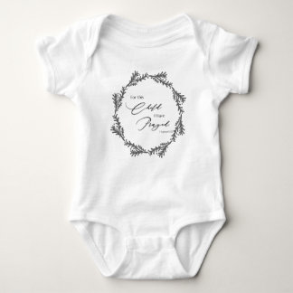 Baby One-Piece- For This Child I Have Prayed Verse Baby Bodysuit