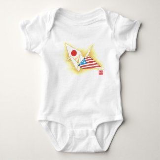 Baby One Piece ~ Japan-U.S. Friendship Baby Bodysuit