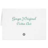 baby opossum (Back Horizontal)