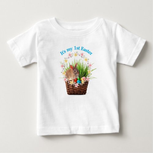 Baby or Toddler First Easter T_Shirt