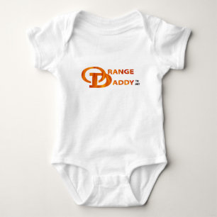 baby Orange Daddy 2D Bodysuit