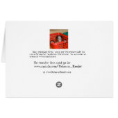 Baby Orangutan Orphan Cards (Back Horizontal)