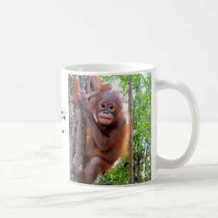 Baby Orangutan Uttuh Coffee Mug