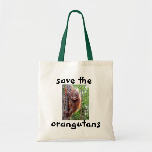 Baby Orangutan Uttuh Photo Tote Bag