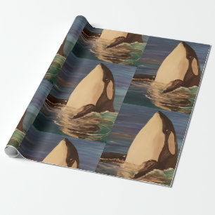 Baby Orca Wrapping Paper