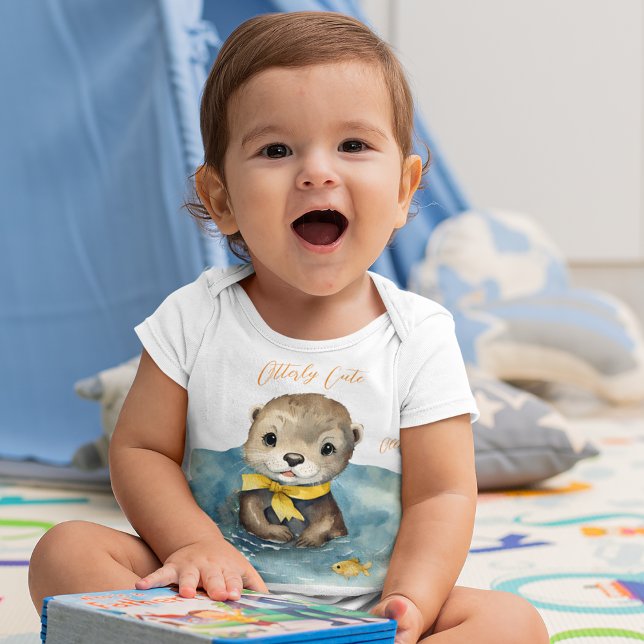 Baby Otter Gender Neutral Baby Bodysuit (Creator Uploaded)