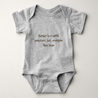 baby outfit with a political message. bodysuit