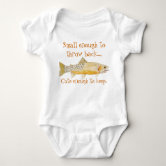 Cute Future Rainbow Trout Slayer Fishing Baby Baby Bodysuit