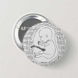 Baby Outline with Psalm 139:13-16 Button