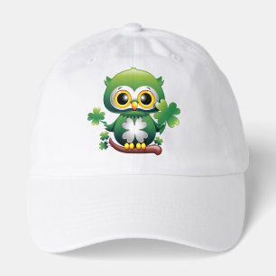 Baby Owl Cute St Patrick Cartoon Hat