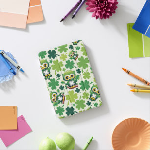 Baby Owl Cute St Patrick Cartoon iPad Mini Cover