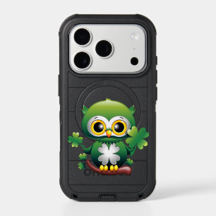Baby Owl Cute St Patrick Cartoon iPhone 17 Pro Case