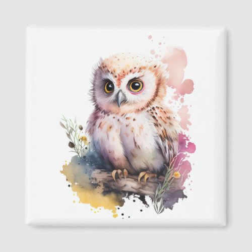 Baby Owl Magnet