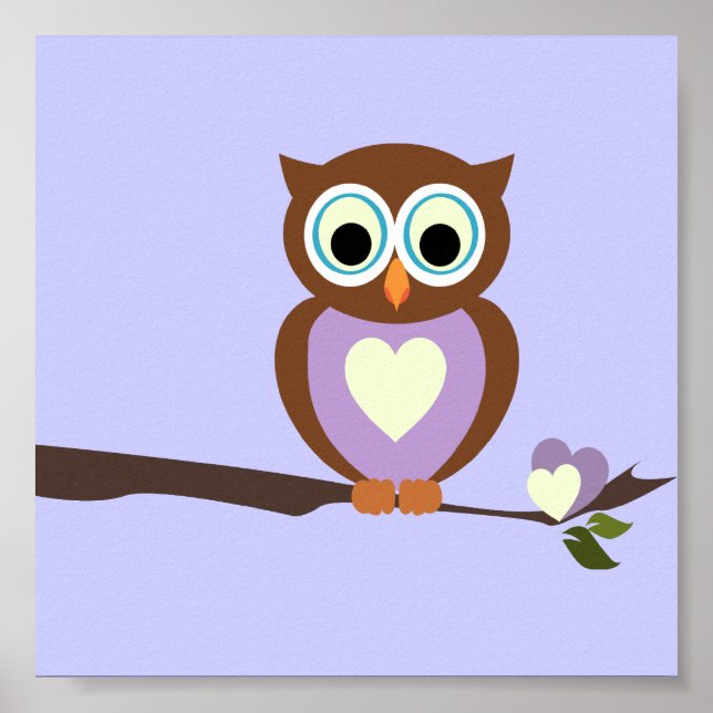 Baby Owl/ Nursery Decor (Front)