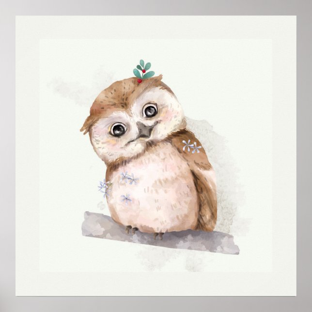 Baby Owl Poster (Front)