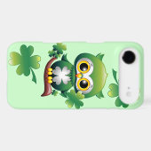 Baby Owl St Patrick Cartoon iPhone 4/4S Case (Back (Horizontal))